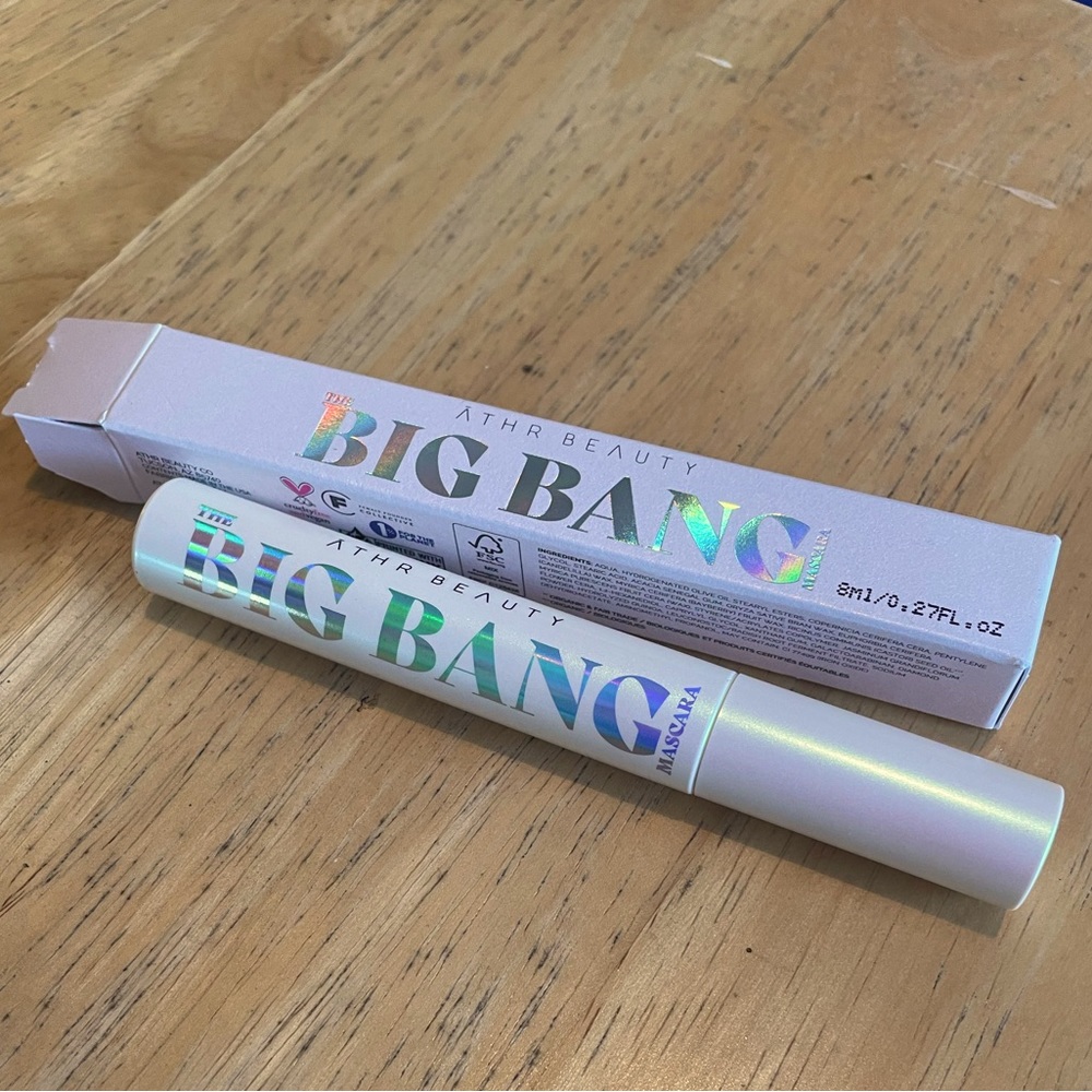 ATHR Beauty The BIG BANG Mascara w/ Black Diamond Powder Volumizing NEW in Box